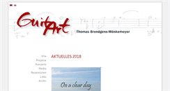 Desktop Screenshot of guitart.de